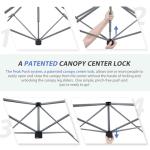 Eagle Peak 13x13 Pop Up Canopy Tent - Gray