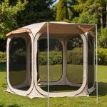 12x12 Pop Up Canopy Tent with Mesh Sides
