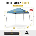 Crown Shades 8x8 Pop Up Canopy Tent