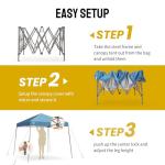 Crown Shades 8x8 Pop Up Canopy Tent