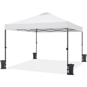 Yaheetech 10x10 Pop-Up Canopy Tent for Outdoors
