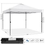 Yaheetech 10x10 Pop-Up Canopy Tent for Outdoors