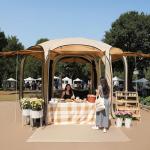 12x12 Pop Up Canopy Tent with Mesh Sides