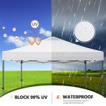 Yaheetech 10x10 Pop-Up Canopy Tent for Outdoors