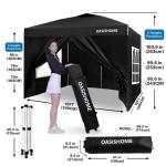 OASISHOME 10'x10' Portable Gazebo Canopy Tent