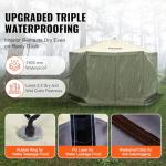 VEVOR 12x12ft Pop Up Gazebo with Mosquito Net