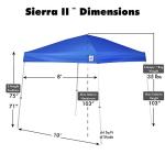 E-Z UP Sierra II 10' x 10' Outdoor Canopy