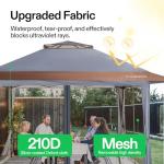 VIVOSUN 13x13 Pop Up Canopy with Mosquito Netting