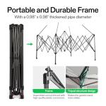 VIVOSUN 13x13 Pop Up Canopy with Mosquito Netting
