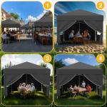 Devoko 3m x 3m Waterproof Pop Up Gazebo