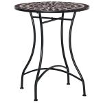 Outsunny 60cm Black Mosaic Bistro Table