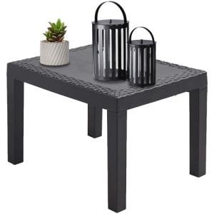 Durable Outdoor Plastic Rattan Coffee Table