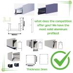 Aluminium Wall Mounted Pergola for Patios