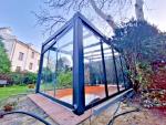 Aluminium Lean-To Pergola for Outdoor Patio