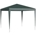 Outsunny 2.7m Garden Gazebo Canopy Tent - Green