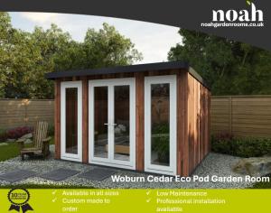 12x8 Woburn Eco Pod for Home and Garden