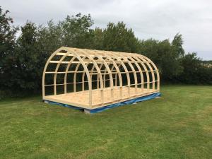 Garden Office Glamping Pod Frame Self-Build Kit
