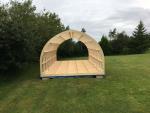 Garden Room Glamping Pod Frame Self Build Kit