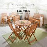 Hardwood Garden Dining Table and Chairs Set