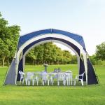 Outsunny Blue & Grey Outdoor Gazebo Tent
