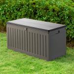 Versatile 270L Outdoor Storage Box - Weatherproof Utility Chest