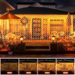 600 LED Waterproof Curtain Fairy Lights with Remote