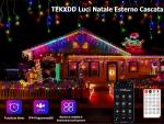 400 LED Outdoor Christmas Icicle Lights with App Control