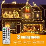 15m Waterproof LED Fairy Lights for Outdoor Use