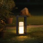 Linkmoon Waterproof Solar Patio Floor Lamp