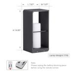 Linkmoon Waterproof Solar Patio Floor Lamp