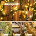 15m Waterproof LED Fairy Lights for Outdoor Use