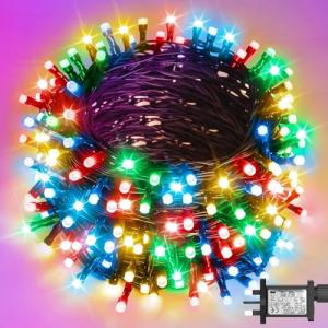 40M 400 LED Multicolored Fairy Lights for Outdoors