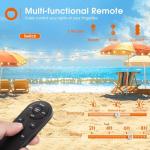 Outdoor Waterproof Solar String Lights with Remote
