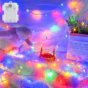 50 LED Battery Fairy Lights, 5M Waterproof String