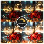 60ft LED Festoon String Lights for Outdoor Fun