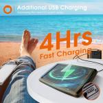 Outdoor Waterproof Solar String Lights with Remote