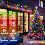 1400 LED Outdoor Multicolored Christmas String Lights