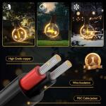 60ft LED Festoon String Lights for Outdoor Fun