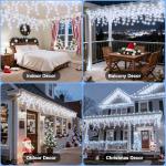 20M Waterproof Outdoor Icicle Fairy Lights