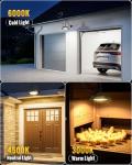 Bright Solar Shed Lights with Dual Installation Options