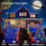 1400 LED Outdoor Multicolored Christmas String Lights
