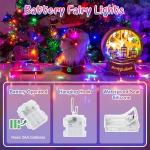 50 LED Battery Fairy Lights, 5M Waterproof String