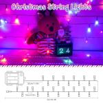 50 LED Battery Fairy Lights, 5M Waterproof String