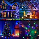 1400 LED Outdoor Multicolored Christmas String Lights