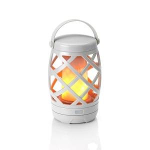 Auraglow Battery-Powered Flickering Flame Garden Lantern