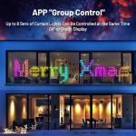 400 LED Smart Curtain Fairy Lights with Remote