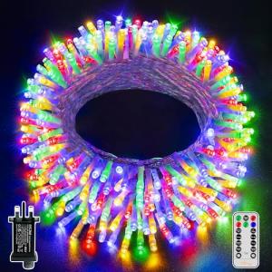 20m Waterproof LED Outdoor Fairy Lights with Remote
