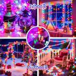 50 LED Battery Fairy Lights, 5M Waterproof String