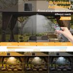 Solar Pendant Light with Motion Sensor and Remote