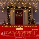 4M Net Lights With Remote for Outdoor Decor